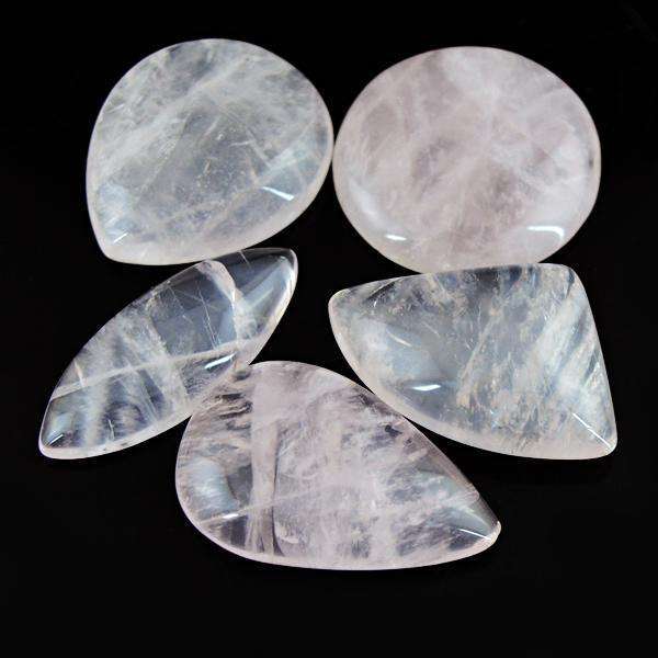 gemsmore:Natural Pink Rose Quartz Loose Gemstone Lot