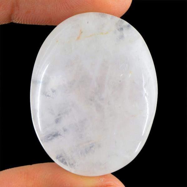 gemsmore:Natural Pink Rose Quartz Worry Stone Gemstone