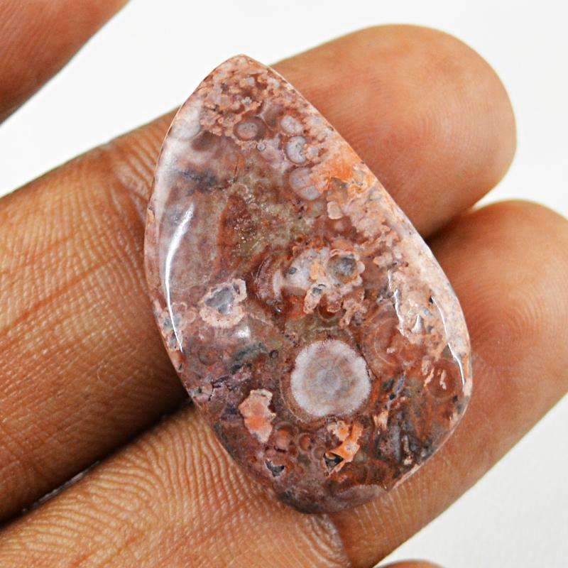 gemsmore:Natural Poppy Jasper Gemstone Untreated Loose