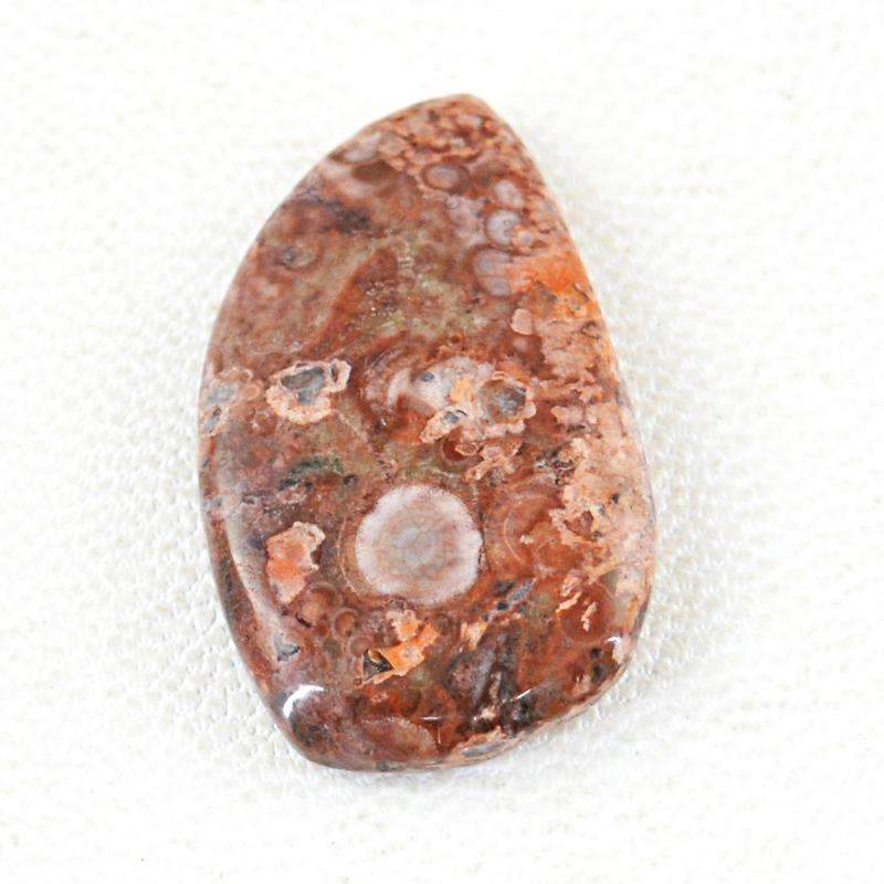 gemsmore:Natural Poppy Jasper Gemstone Untreated Loose