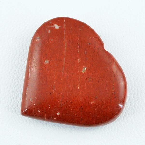 gemsmore:Natural Red Jasper Carved Heart Shape Gemstone