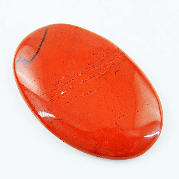 gemsmore:Natural Red Jasper Oval Shape Loose Gemstone