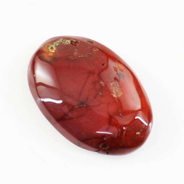 gemsmore:Natural Red Jasper Oval Shape Untreated Loose Gemstone