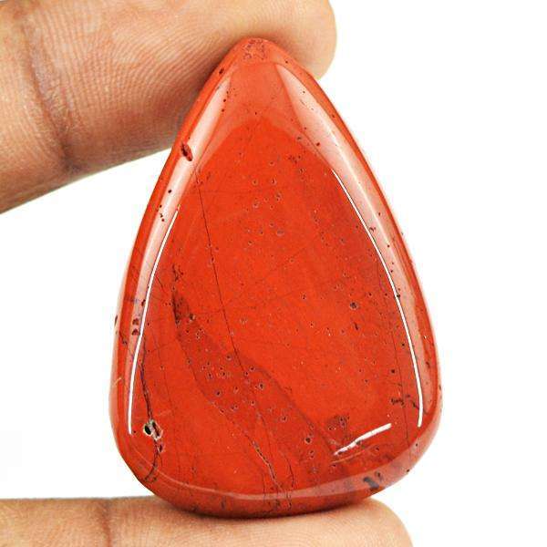 gemsmore:Natural Red Jasper Pear Shape Untreated Loose Gemstone