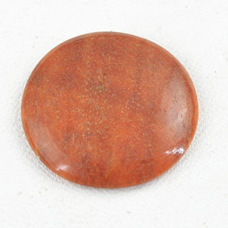 gemsmore:Natural Red Jasper Round Shape Loose Gemstone