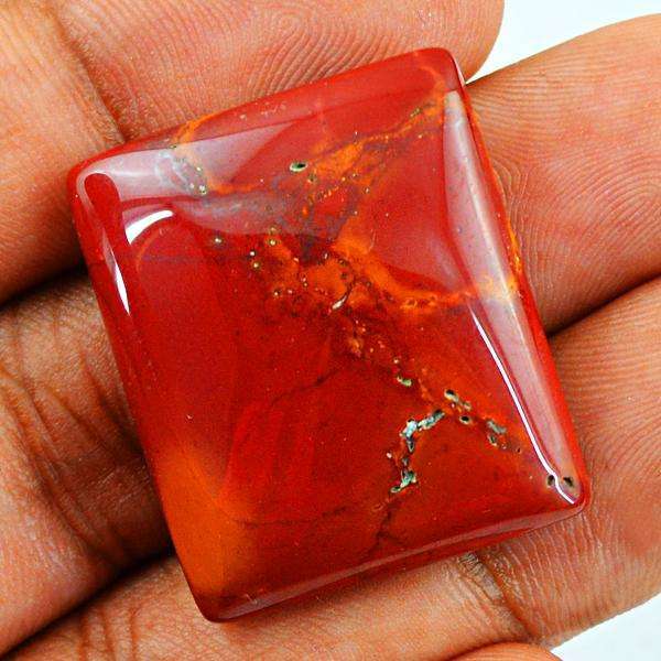 gemsmore:Natural Red Jasper Untreated Loose Gemstone
