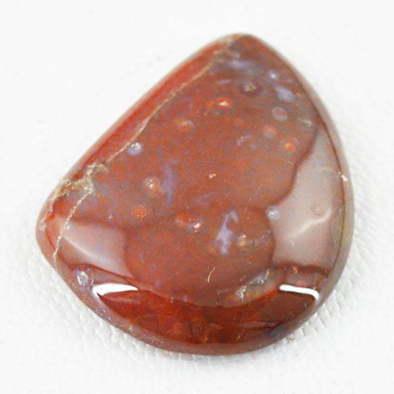 gemsmore:Natural Red Moss Agate Untreated Gemstone