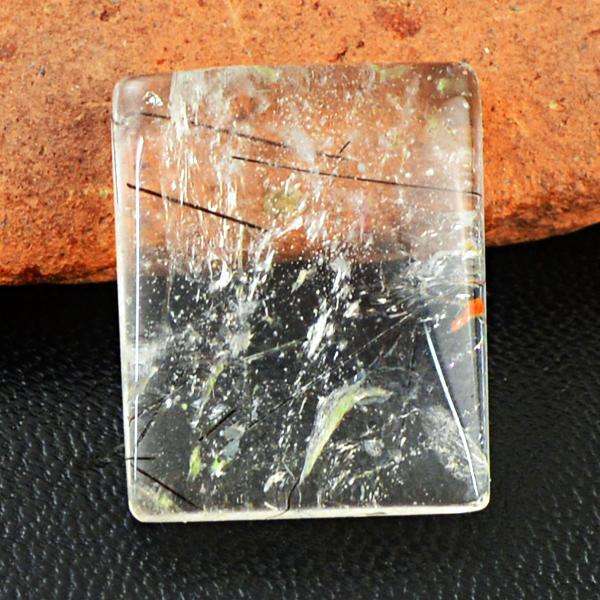 gemsmore:Natural  Rutile Quartz Loose Gemstone