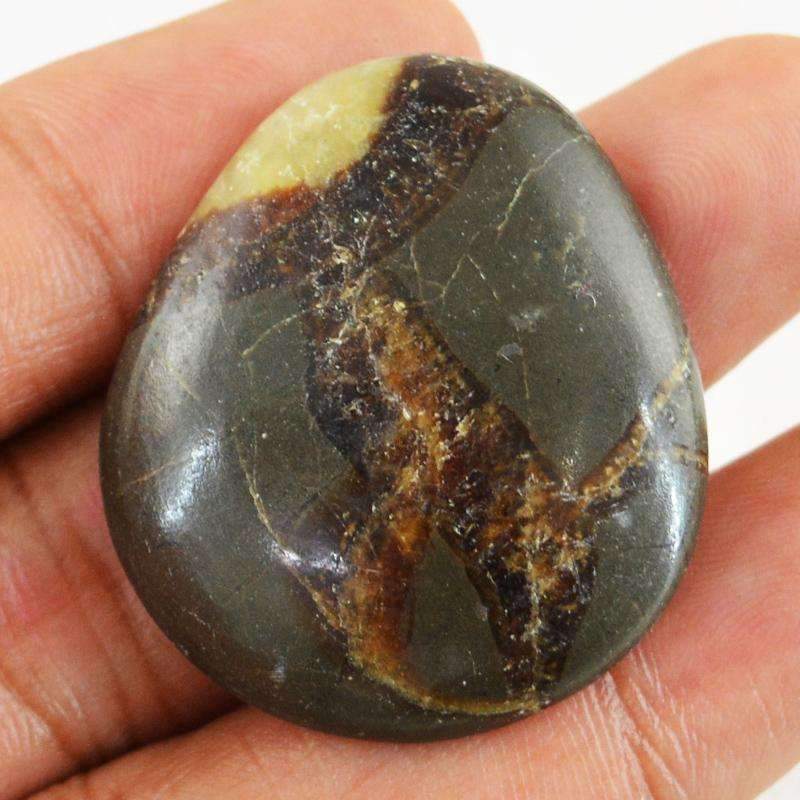 gemsmore:Natural Septarian Agate Gemstone - Loose Untreated