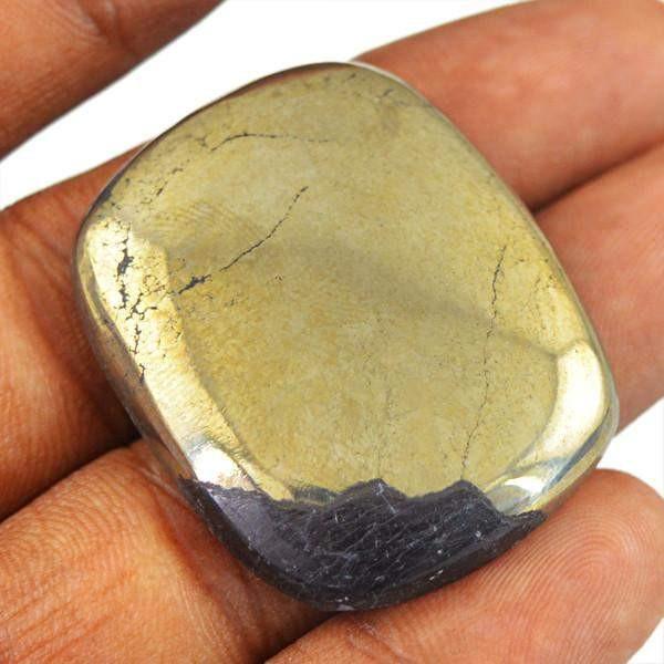 gemsmore:Natural Unheated Golden Hematite Genuine Gemstone