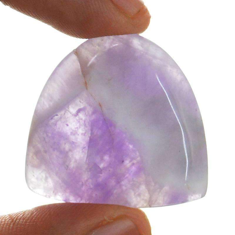 gemsmore:Natural Untreated Bi-color Amethyst Gemstone