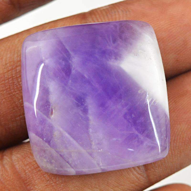 gemsmore:Natural Untreated Bi-Color Amethyst Gemstone