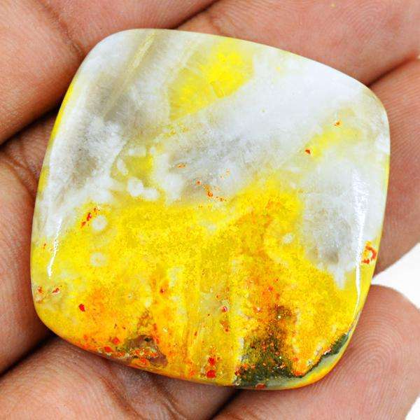 gemsmore:Natural Untreated Bumble Bee Jasper Loose Gemstone