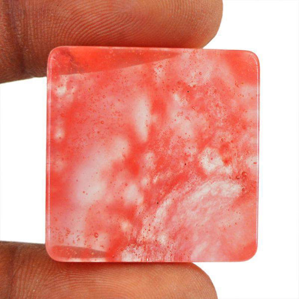 gemsmore:Natural Untreated Cherry Quartz Genuine Gemstone