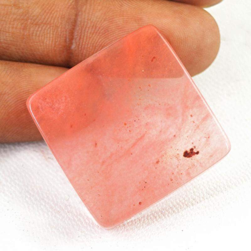 gemsmore:Natural Untreated Cherry Quartz Genuine Gemstone