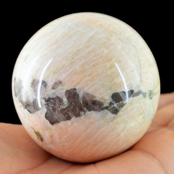 gemsmore:Natural Untreated Cream Jasper Healing Ball