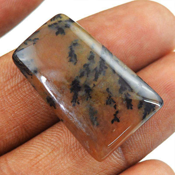 gemsmore:Natural Untreated Dendrite Opal Loose Gemstone
