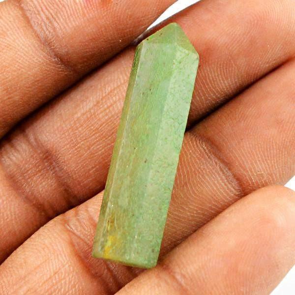 gemsmore:Natural Untreated Green Aventurine Healing Point