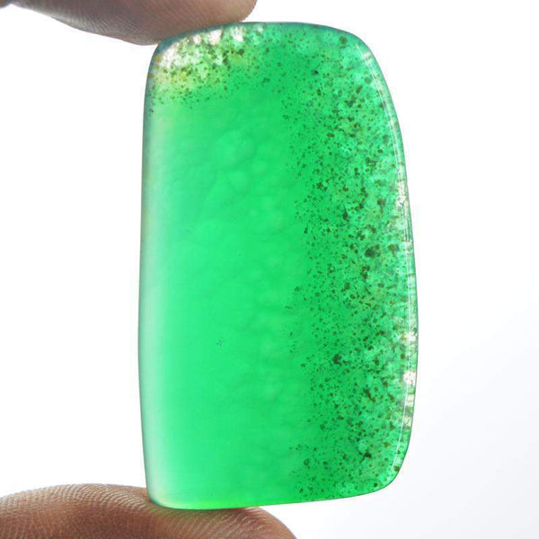 gemsmore:Natural Untreated Green Onyx Genuine Gemstone