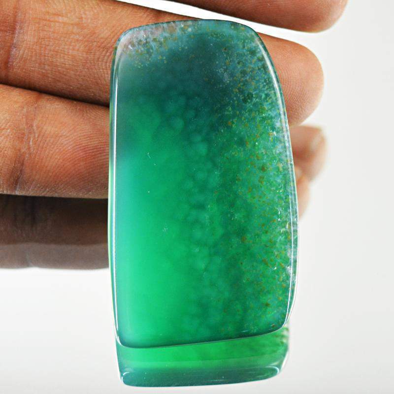 gemsmore:Natural Untreated Green Onyx Genuine Gemstone