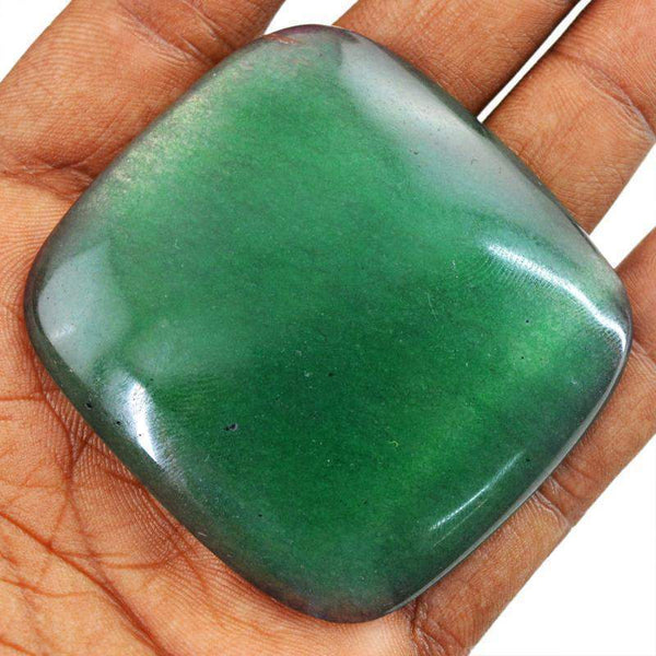 gemsmore:Natural Untreated Green Onyx Loose Gemstone