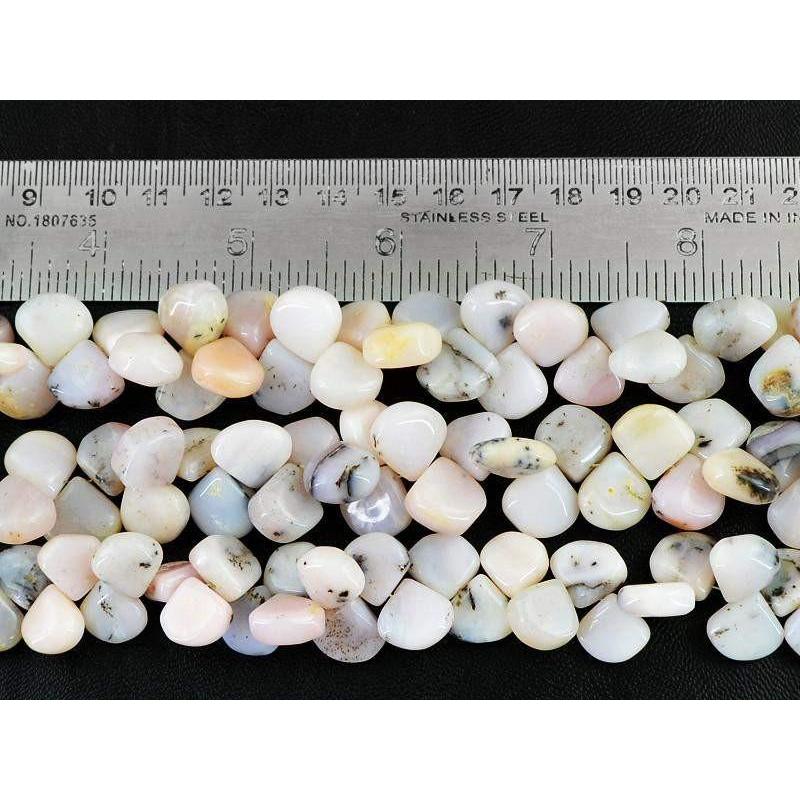 gemsmore:Natural Untreated Pink Australian Opal Beads Strands