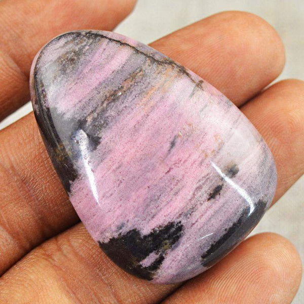 gemsmore:Natural Untreated Pink Rhodonite Genuine Gemstone