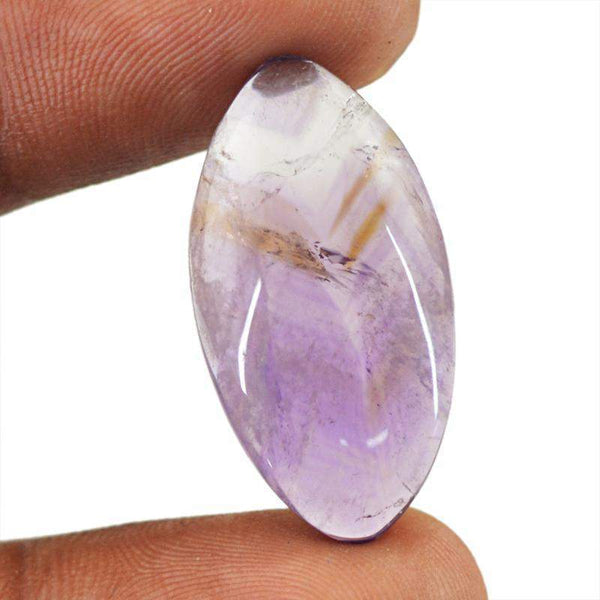 gemsmore:Natural Untreated Purple Amethyst Genuine Gemstone