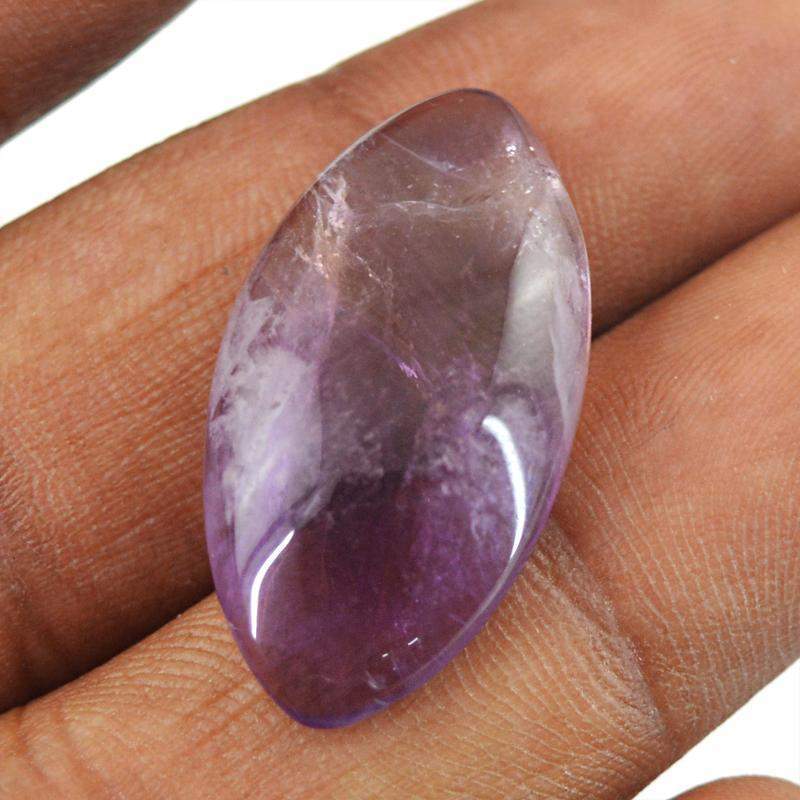 gemsmore:Natural Untreated Purple Amethyst Genuine Gemstone