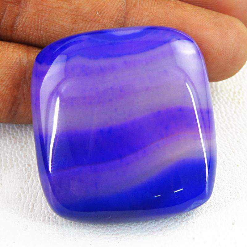gemsmore:Natural Untreated Purple Onyx Loose Gemstone