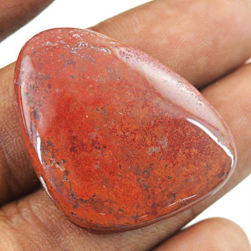 gemsmore:Natural Untreated Red Jasper Loose Gemstone