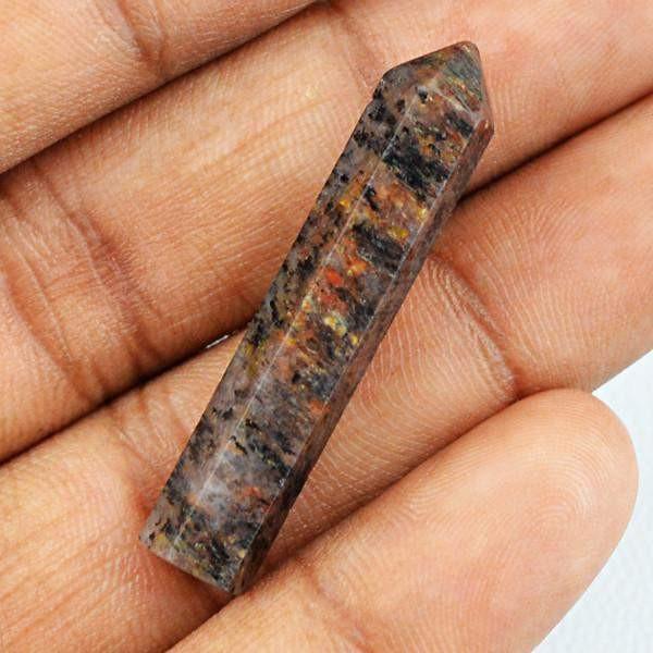 gemsmore:Natural Untreated Rutile Quartz Healing Point