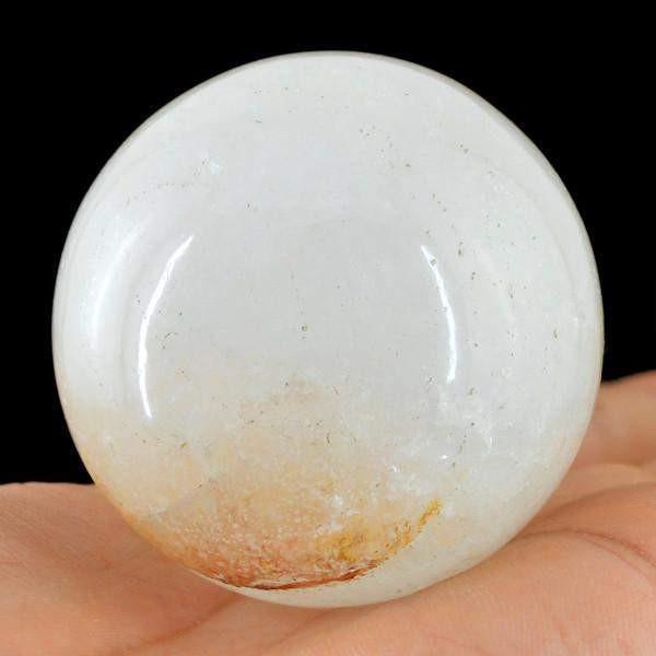 gemsmore:Natural White Quartz Crystal Healing Ball