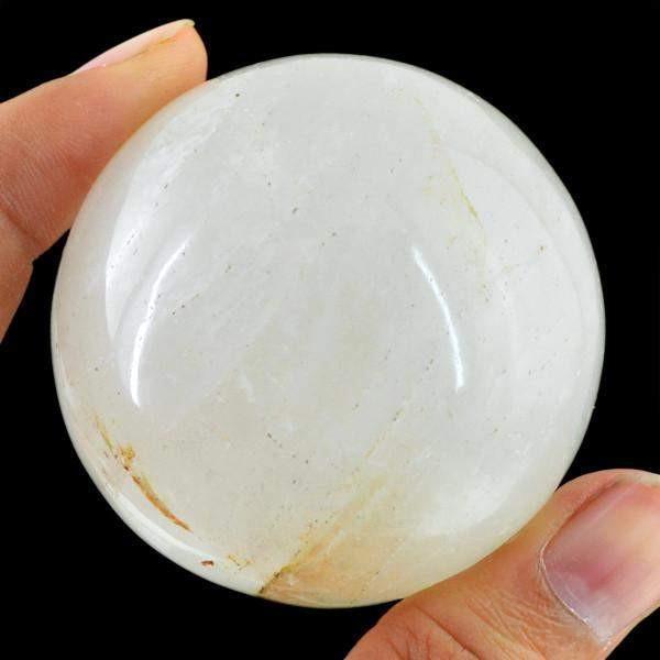 gemsmore:Natural White Quartz Crystal Healing Ball