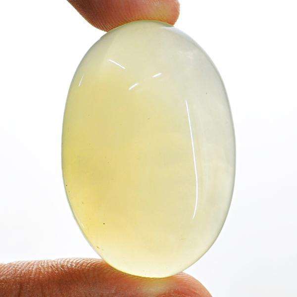 gemsmore:Natural Yellow Chalcedony  Untreated Loose Gemstone