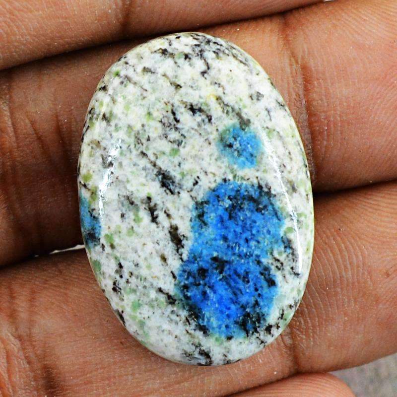 gemsmore:Oval Shape K2 Jasper Gemstone - Natural Untreated