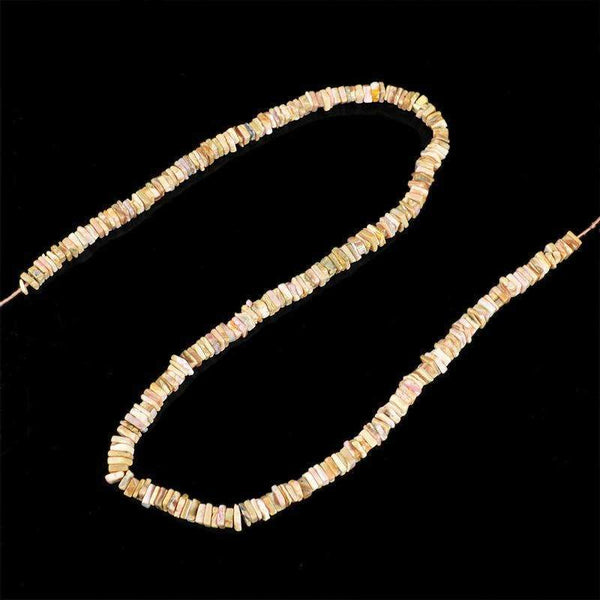 gemsmore:Pink Australian Opal Drilled Beads Strand Natural Untreated