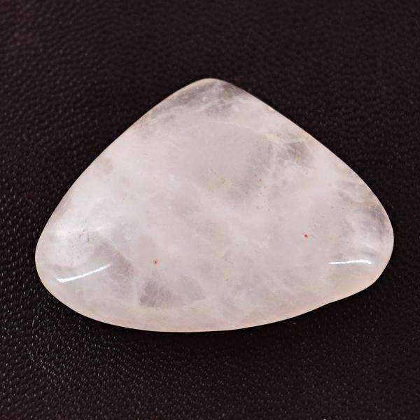 gemsmore:Pink Rose Quartz Gemstone Natural Pear Shape