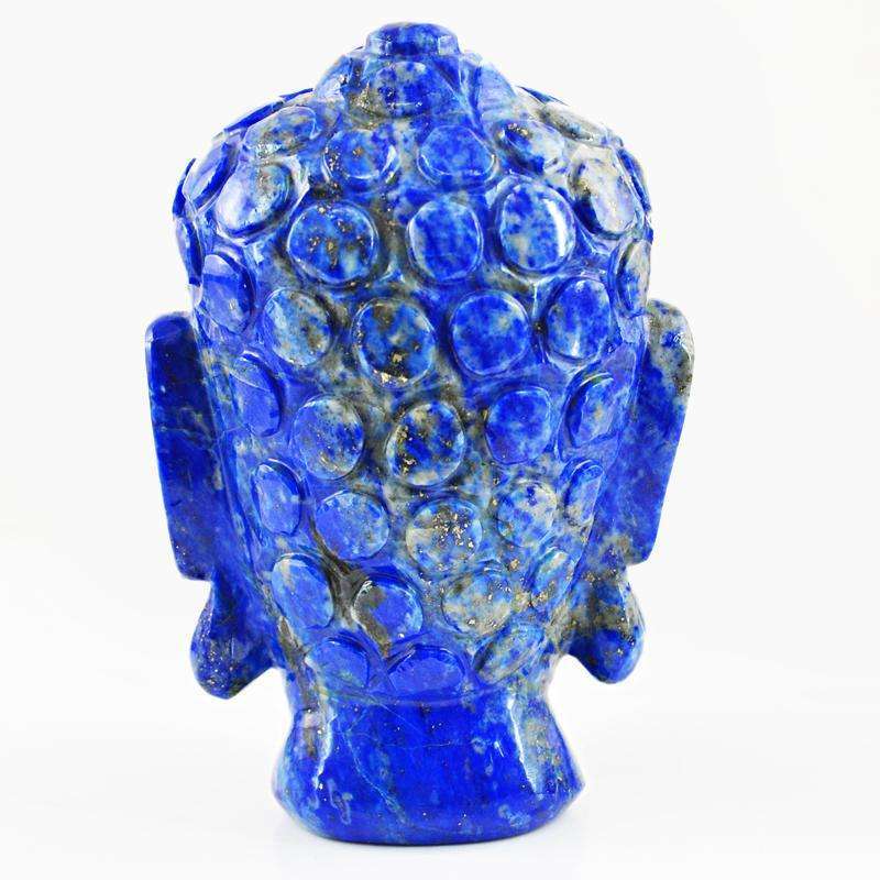 gemsmore:SOLD OUT : Amazing Blue Lapis Lazuli Lord Buddha Head Idol