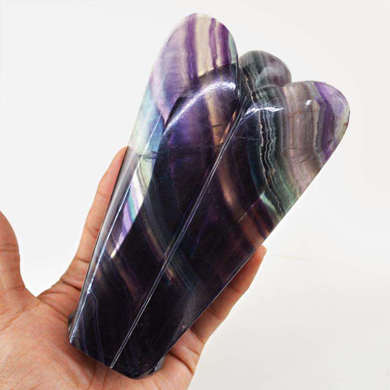 gemsmore:SOLD OUT : Amazing Multicolor Fluorite Healing Angel