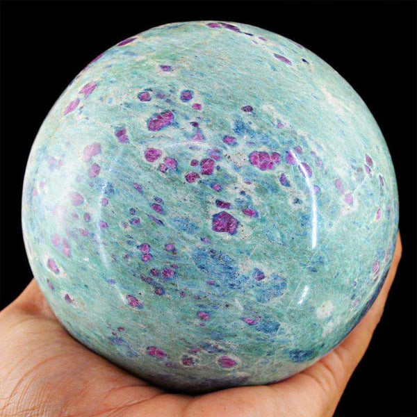 gemsmore:SOLD OUT : Amazing Ruby Zoisite Crystal Healing Sphere
