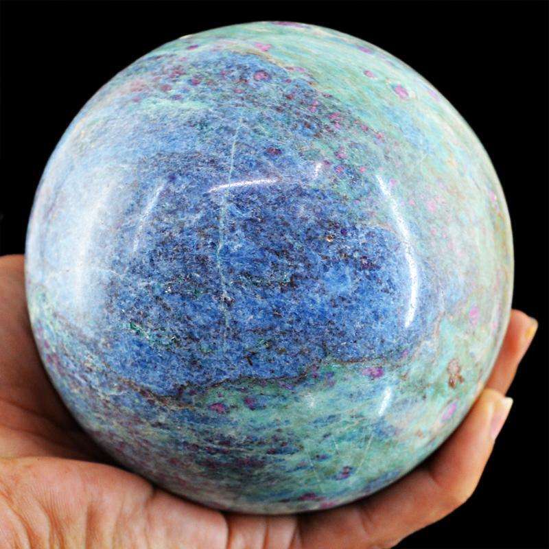 gemsmore:SOLD OUT : Amazing Ruby Zoisite Crystal Healing Sphere