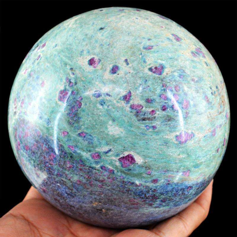 gemsmore:SOLD OUT : Amazing Ruby Zoisite Crystal Healing Sphere