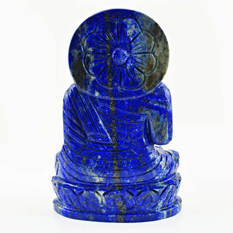 gemsmore:SOLD OUT : Blue Lapis Lazuli Lord Buddha Statue