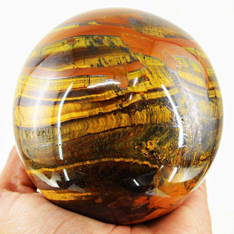 gemsmore:SOLD OUT : Exclusive Golden Tiger Eye Healing Ball