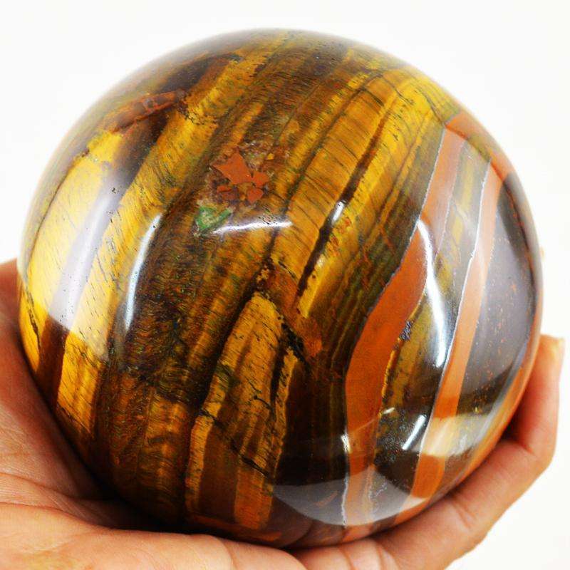 gemsmore:SOLD OUT : Exclusive Golden Tiger Eye Healing Ball