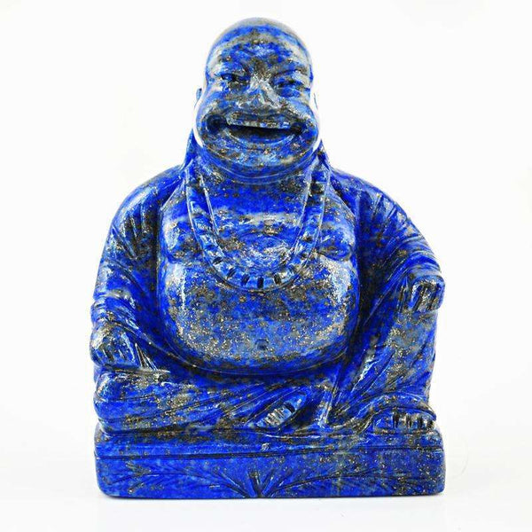 gemsmore:SOLD OUT : Genuine Lapis Lazuli Laughing Buddha
