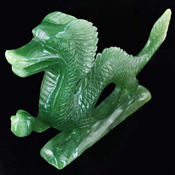 gemsmore:SOLD OUT : Green Aventurine Dragon Gemstone
