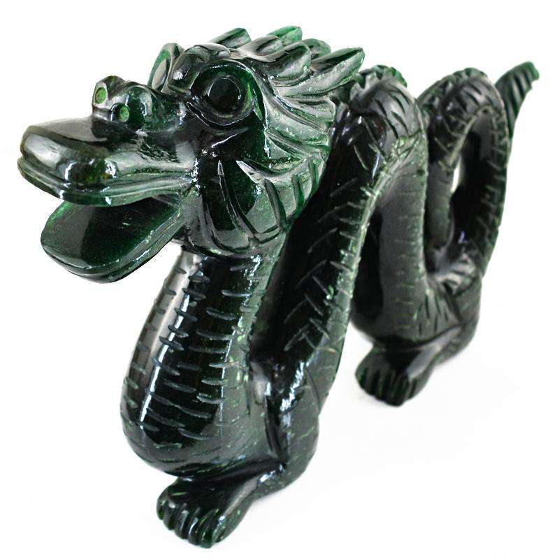 gemsmore:SOLD OUT : Green Jade Massive Size Dragon