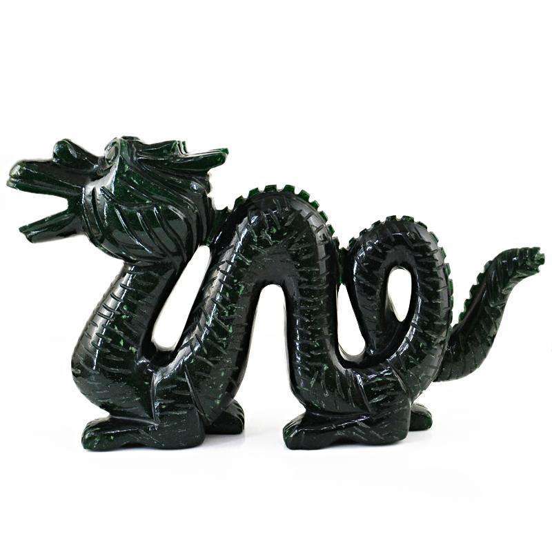 gemsmore:SOLD OUT : Green Jade Massive Size Dragon